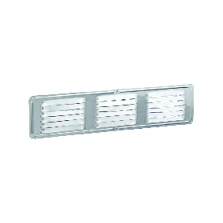 Air Vent Air Vent 4 in. H X 16 in. L Mill Aluminum Undereave Vent 84126